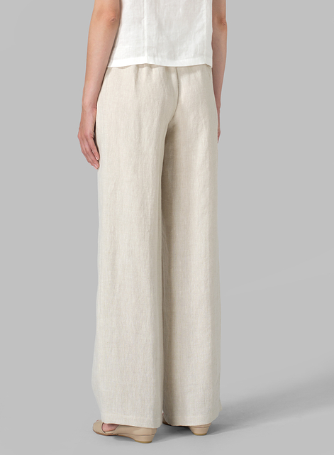 Linen Casual Extra Long Pants