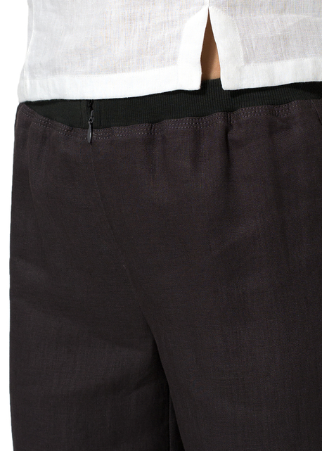 Linen Long Straight Leg Pants