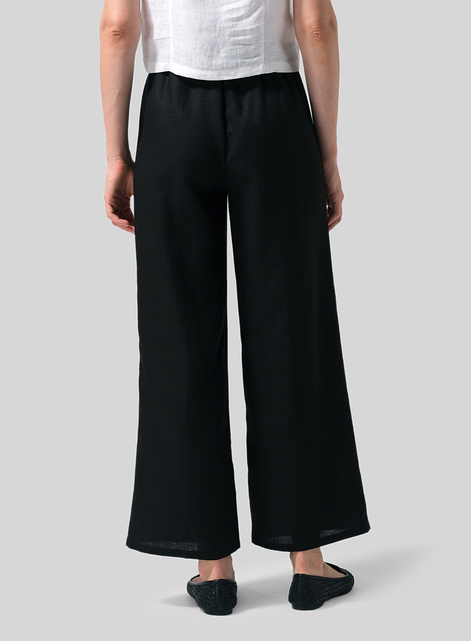 Linen Straight Long Pants