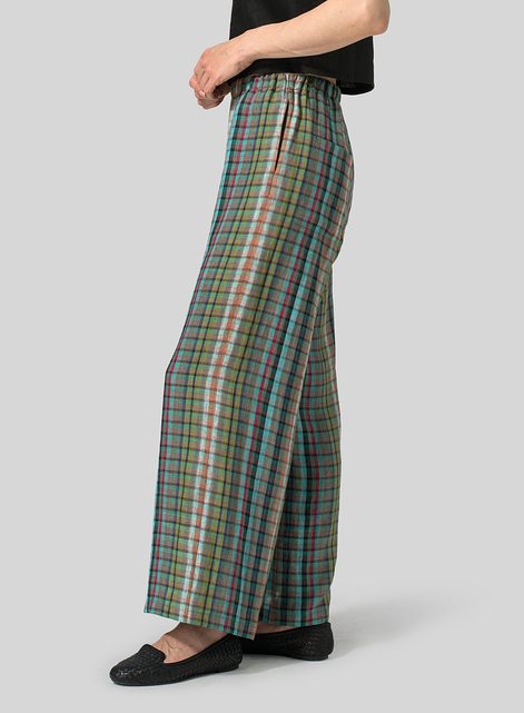 Linen Long Straight Pants