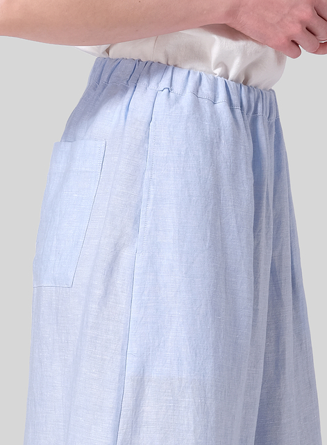 Linen Wide Leg Fit Pants