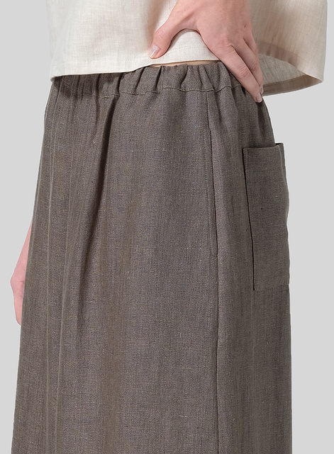 Linen Wide Leg Fit Pants