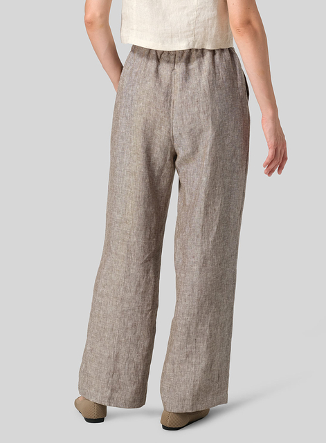 Linen Regular Long Pants