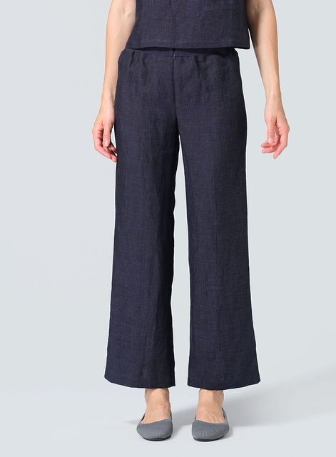 Linen Straight Leg Pants