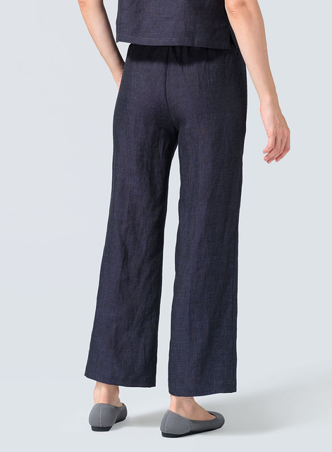 Linen Straight Leg Pants