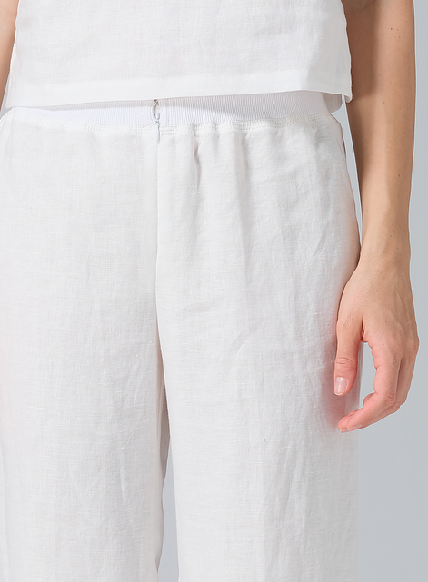 Linen Straight Leg Pants