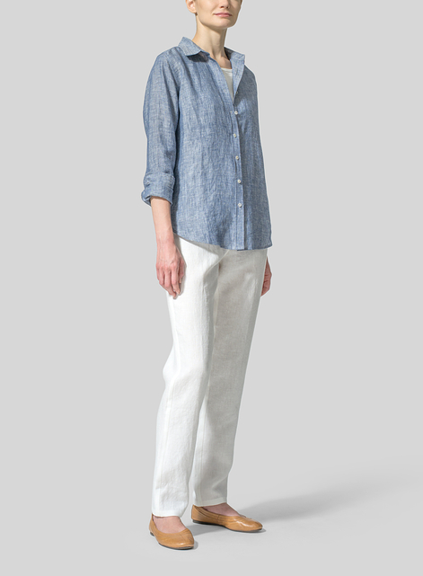 Linen Classic Long Sleeve Shirt