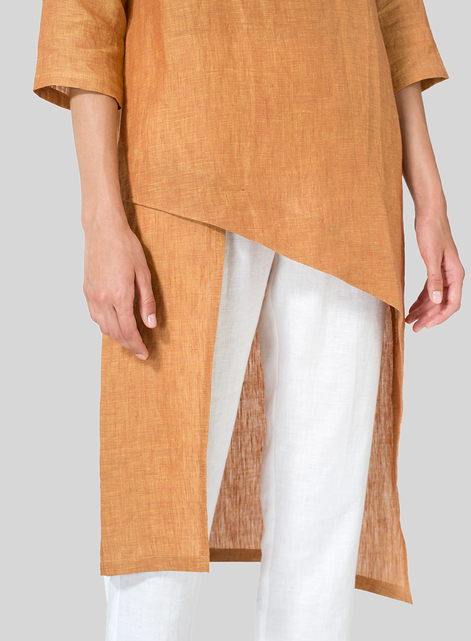 Linen Asymmetrical Tunic