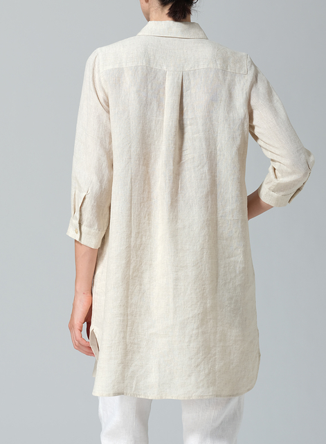 Linen Classic Shirt Tunic