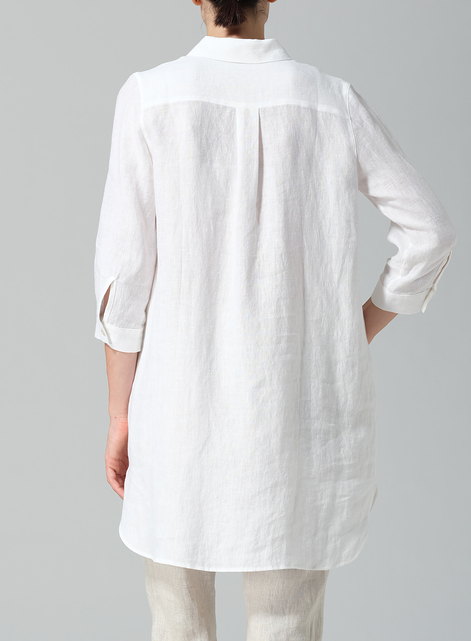 Linen Classic Shirt Tunic