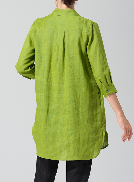 Linen Classic Shirt Tunic