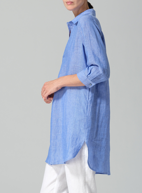 Linen Classic Shirt Tunic