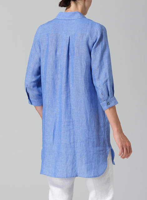 Linen Classic Shirt Tunic