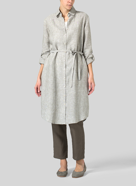 Linen Shirt Dress