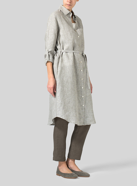 Linen Shirt Dress