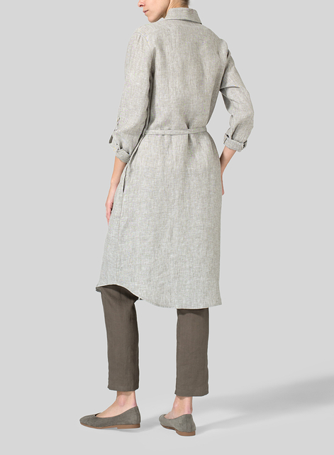 Linen Shirt Dress