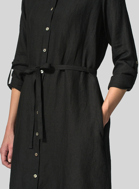 Linen Shirt Dress