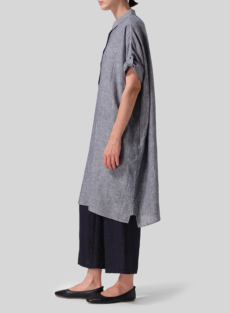 Linen Oversized Monk Tunic