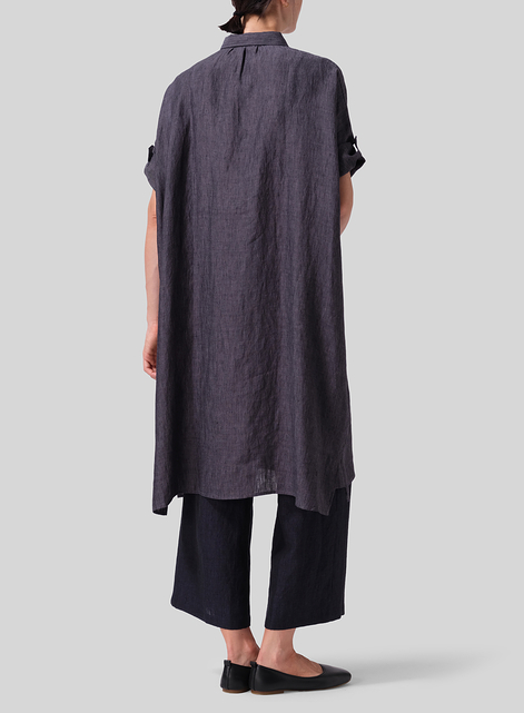 Linen Oversized Monk Tunic