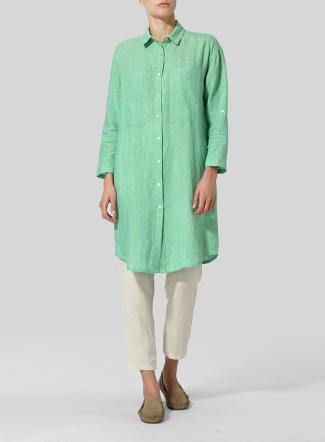 Linen Long Shirt