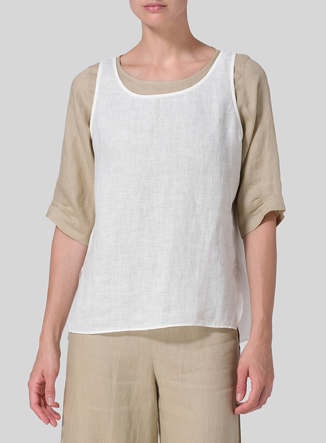 Linen Layered Top Set