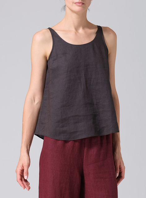 Linen Thin Strap Cami