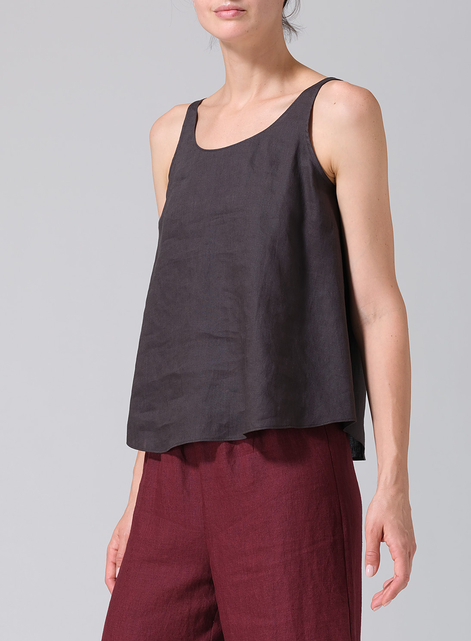 Linen Thin Strap Cami