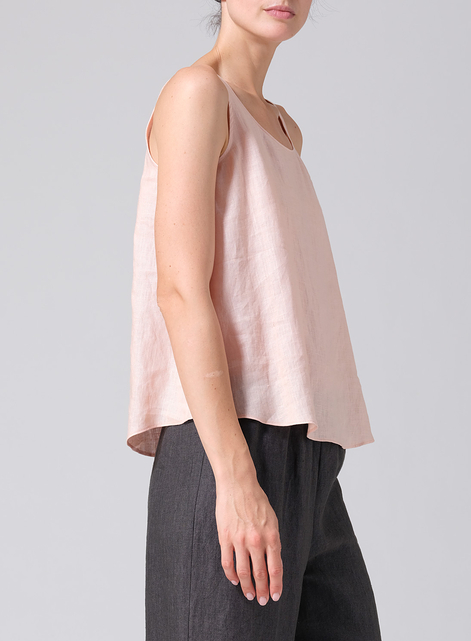 Linen Thin Strap Cami