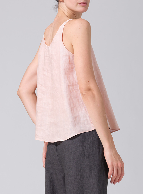 Linen Thin Strap Cami