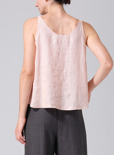 Linen Thin Strap Cami