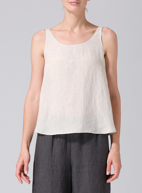 Linen Thin Strap Cami