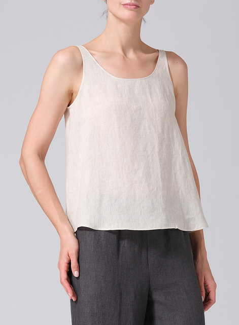 Linen Thin Strap Cami