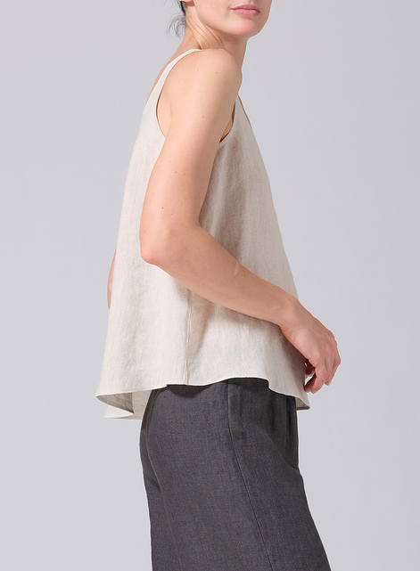 Linen Thin Strap Cami