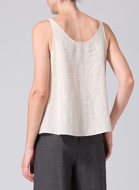 Linen Thin Strap Cami