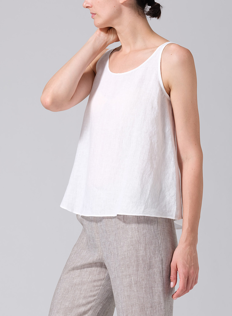 Linen Thin Strap Cami