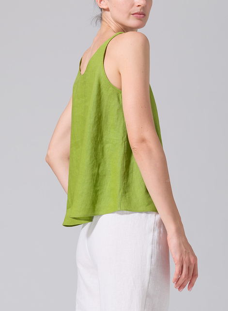 Linen Thin Strap Cami