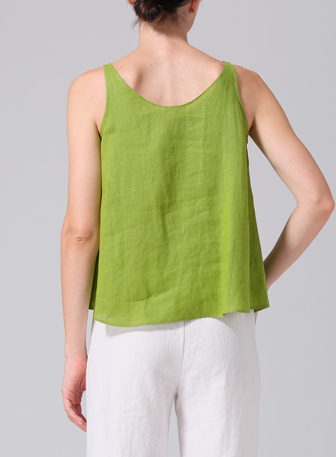 Linen Thin Strap Cami