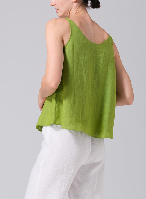 Linen Thin Strap Cami