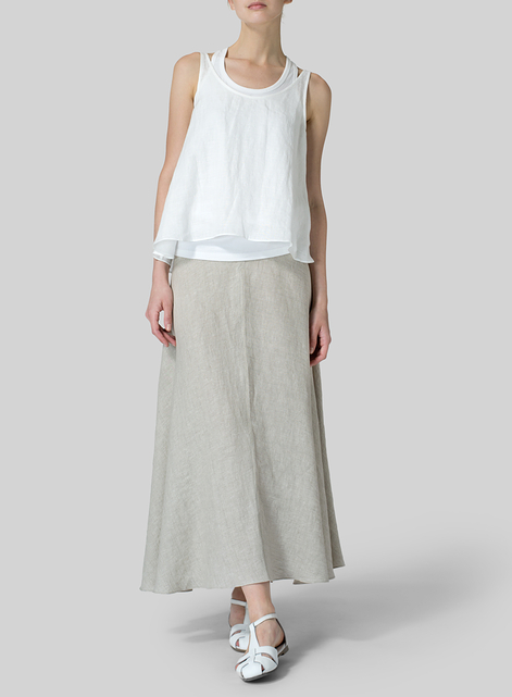 Linen Low Back Tank