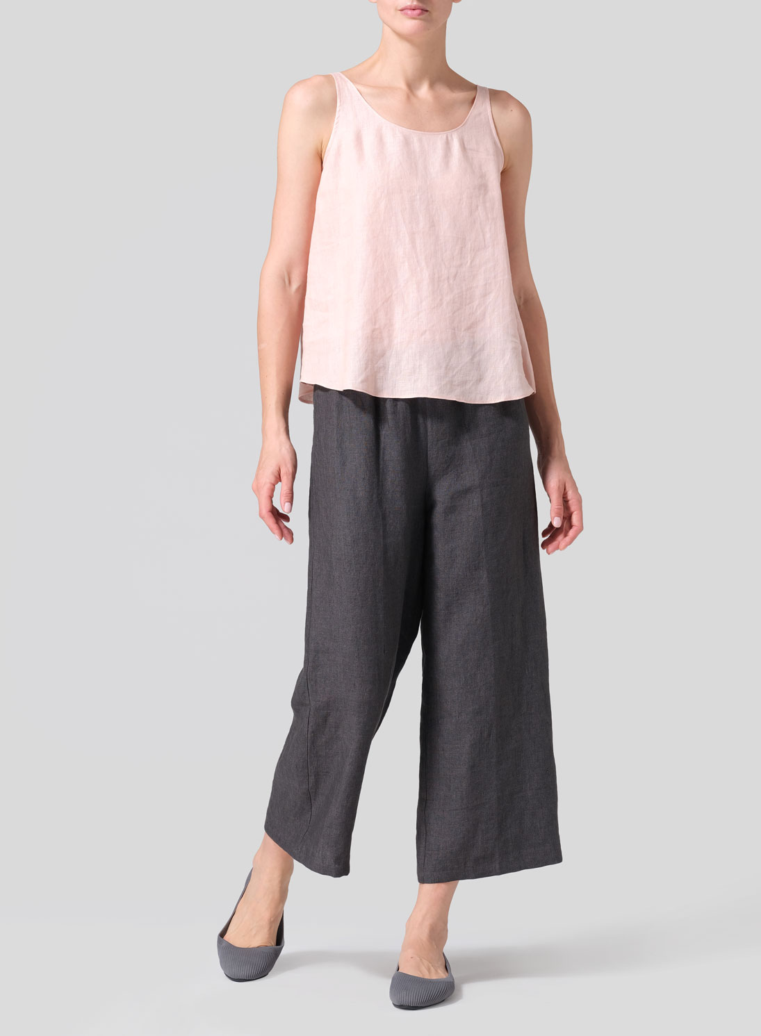 Linen Thin Strap Cami